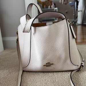 Coach Off-White Leather Shoulder Bag